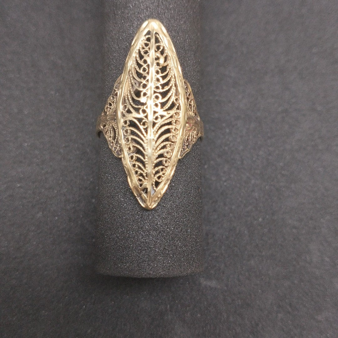 ANILLO. ORO. 14 K 3.3 GRMS (SEMINUEVO)