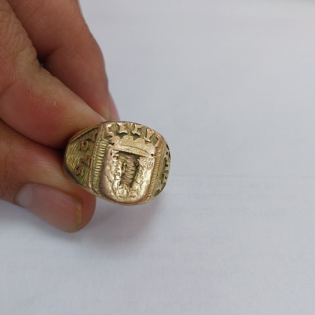 ANILLO. ORO. 10 K 10.2 GRMS (SEMINUEVO)