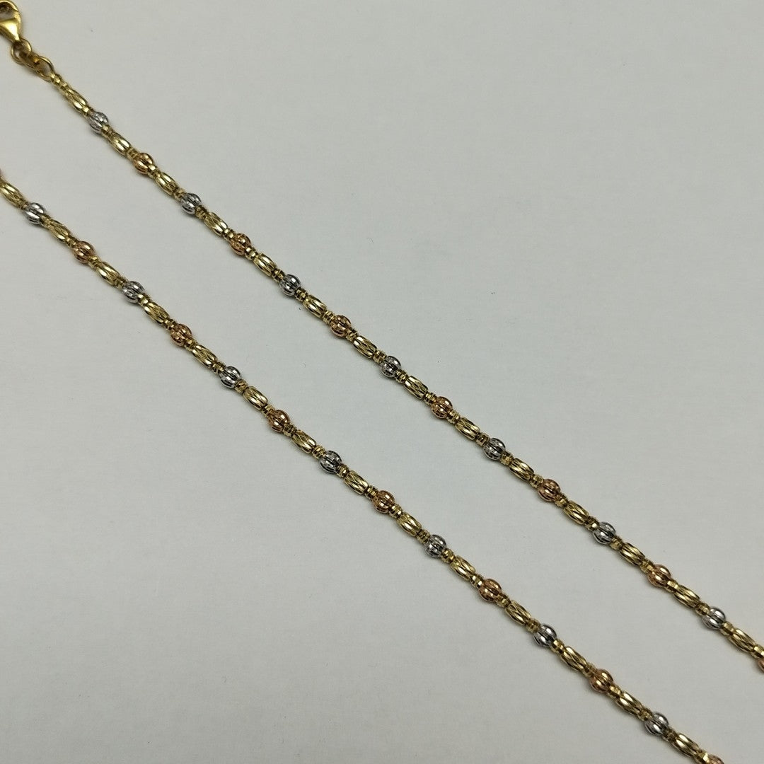 CADENA. ORO. 14 K 8 GRMS (SEMINUEVO)