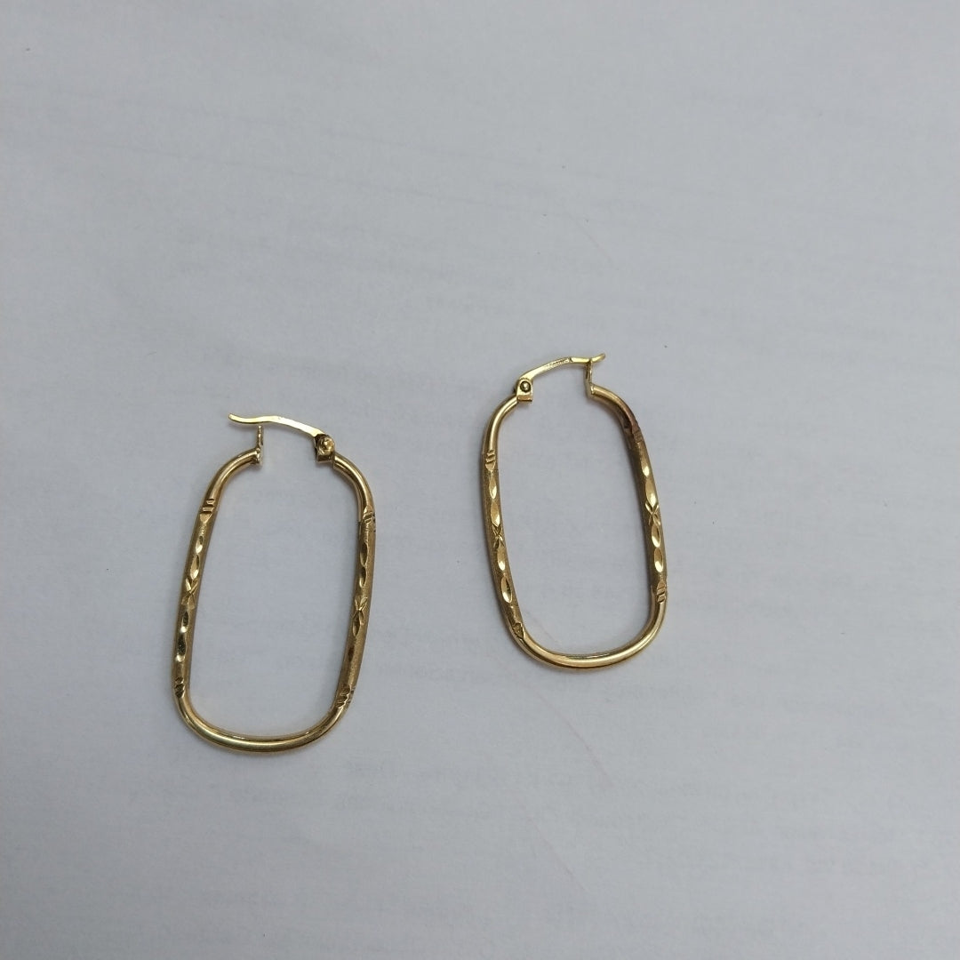 ARETES PAR. ORO. 10 K 2.3 GRMS (SEMINUEVO)