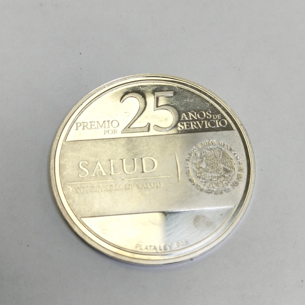 MEDALLA CONMEMORATIVA PLATA 17,00 GRMS (SEMINUEVO)