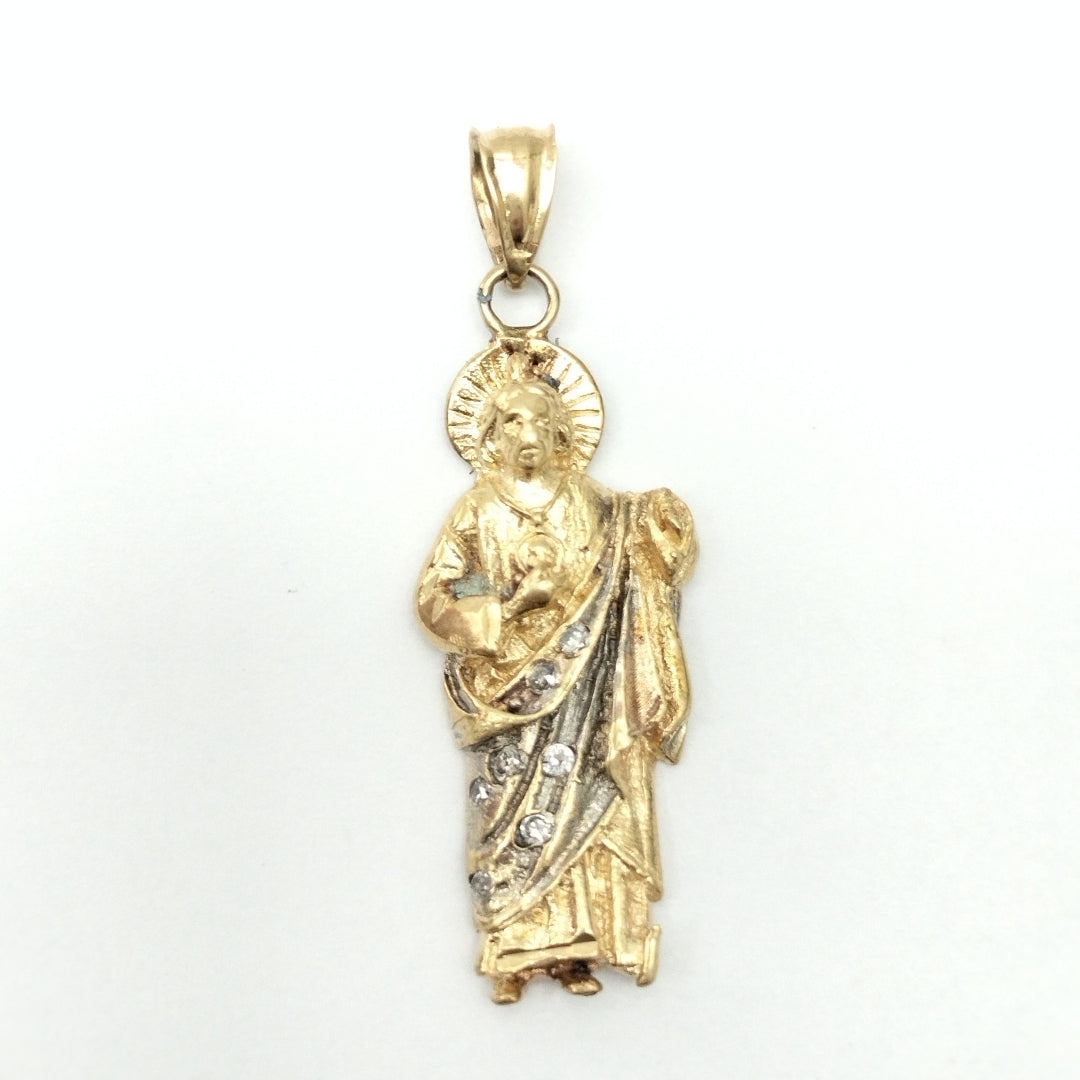 K1 5,60 GRMS 10 K ESPECIFICACIONES COMPLEMENTARIAS DIJE SAN JUDAS TADEO (SEMINUEVO)