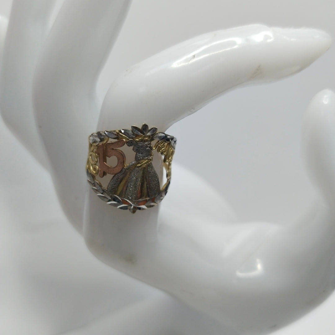 ANILLITO. ORO. 10 K 2.4 GRMS (SEMINUEVO)