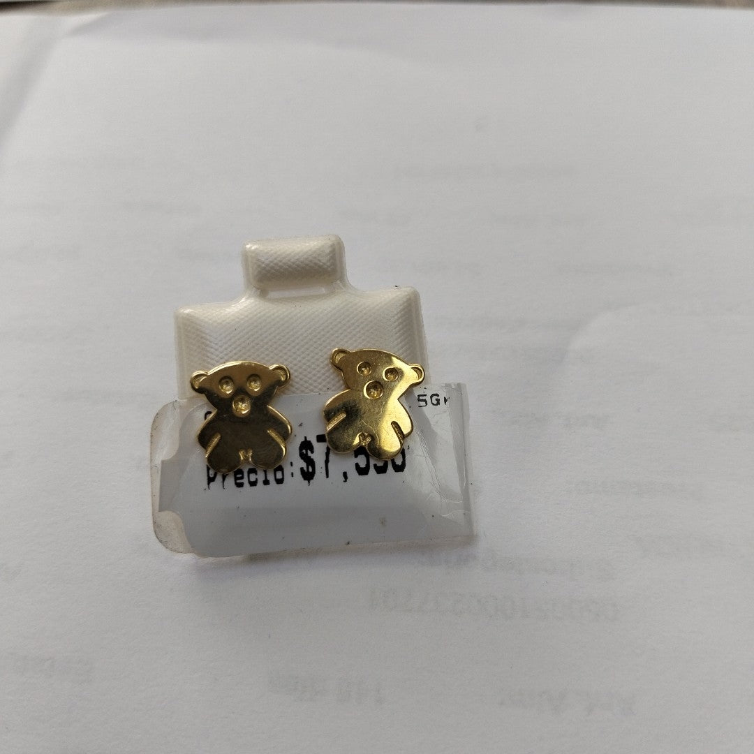 BROQUELES ORO 14K 1.5 (NUEVO)