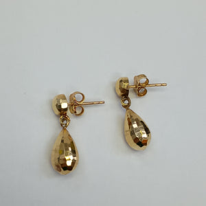 ARETES PAR. ORO. 14 K 1.6 GRMS (SEMINUEVO)
