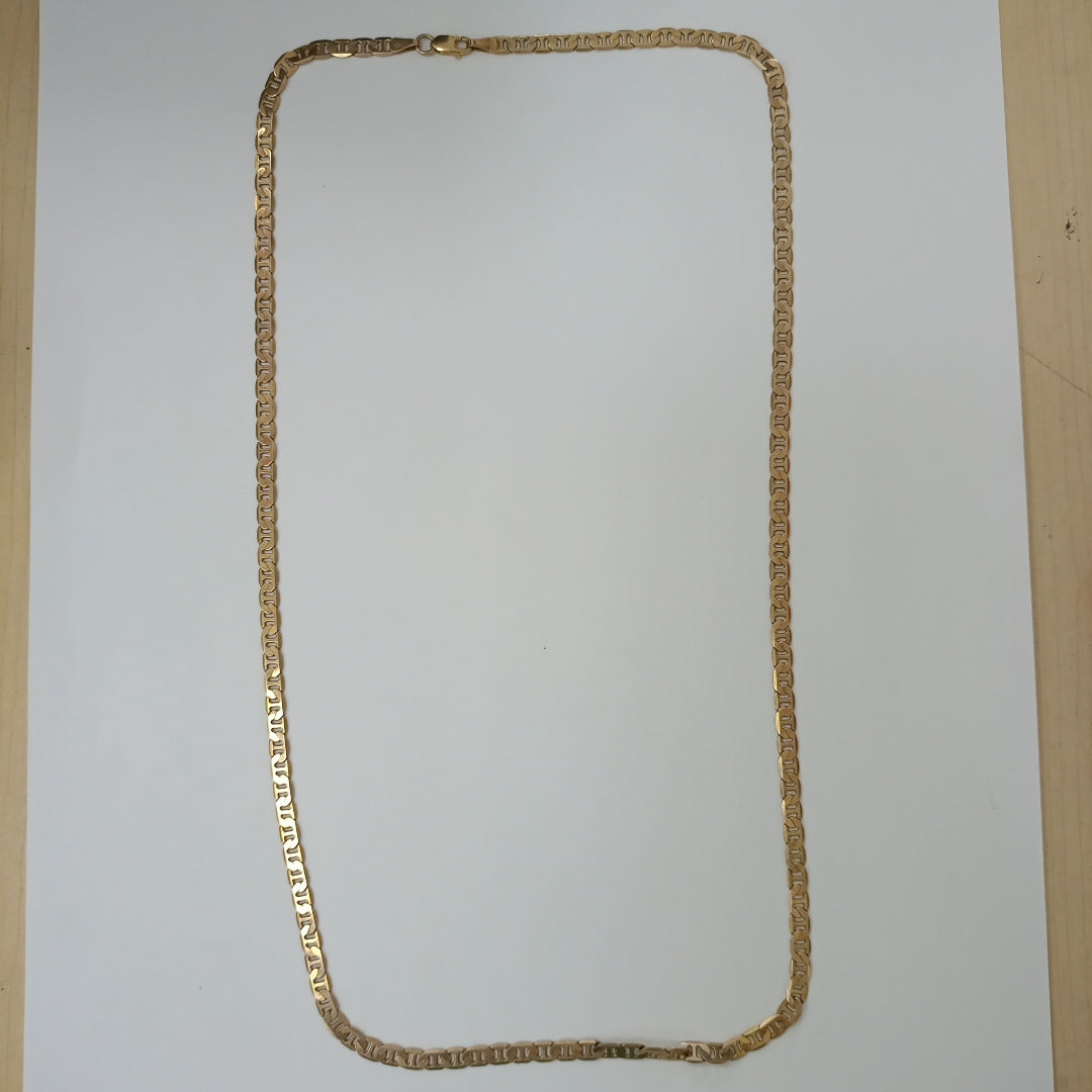 CADENA. ORO. 14 K 17.5 GRMS (SEMINUEVO)