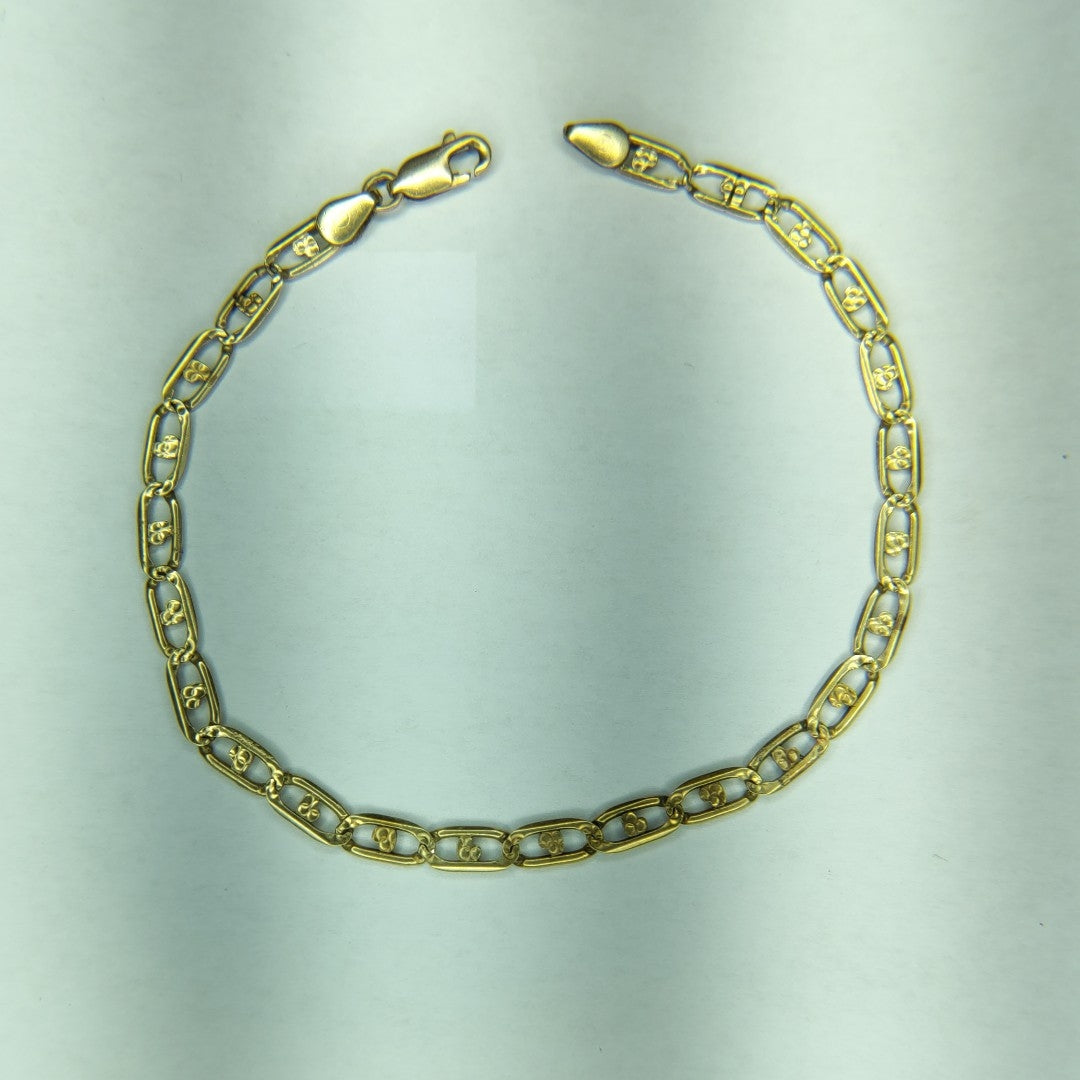 PULSERA. ORO. 14 K 4.6 GRMS (SEMINUEVO)