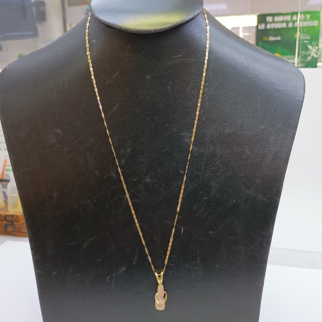 CADENA,DIJE ORO 14 K 3,80 GRMS (SEMINUEVO)