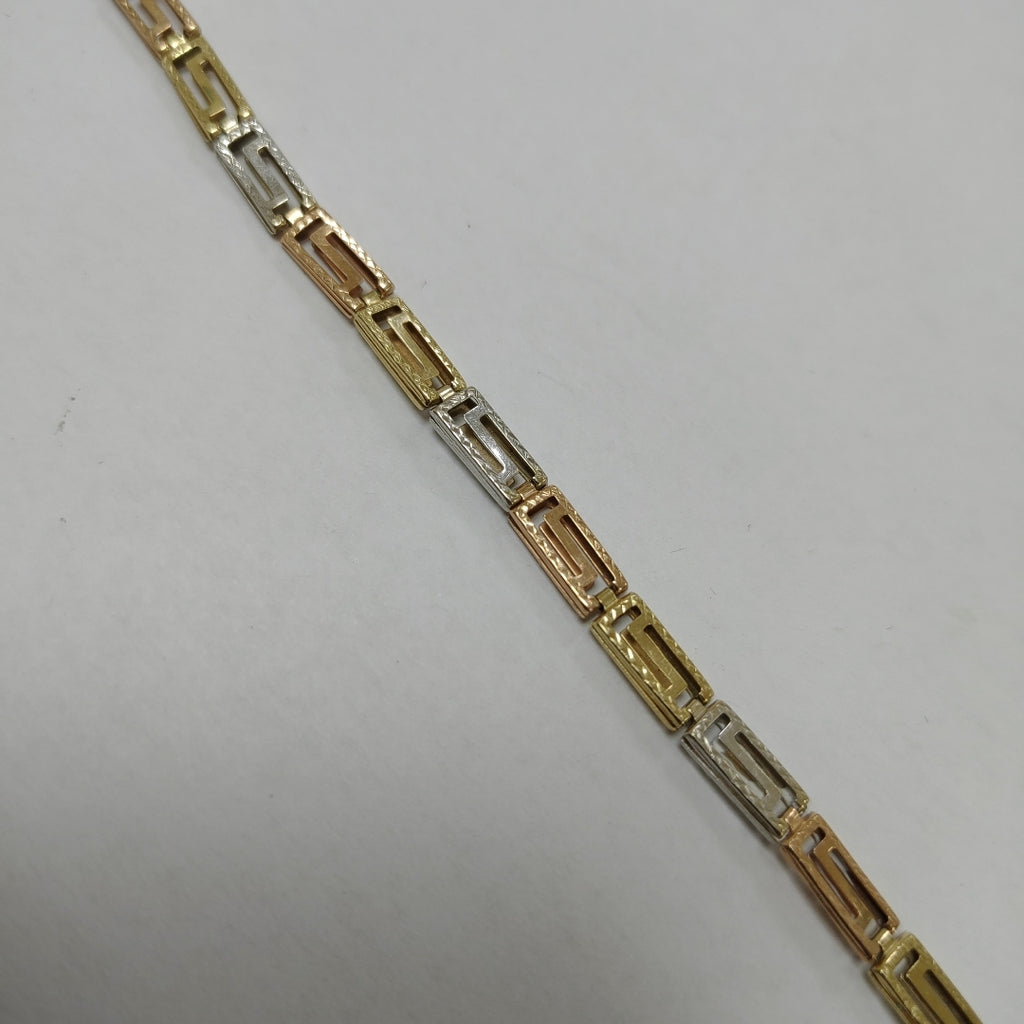 PULSERA. ORO. 14 K 3.9 GRMS (SEMINUEVO)