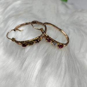 ARRACADAS PAR. ORO. 10 K 3.2 GRMS (SEMINUEVO)