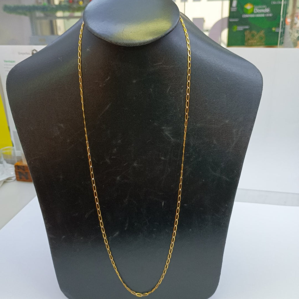 CADENA. ORO. 14 K 5 GRMS (SEMINUEVO)