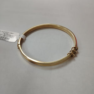 PULSERA RIGIDA. ORO. 14 K 10.4 GRMS (SEMINUEVO)