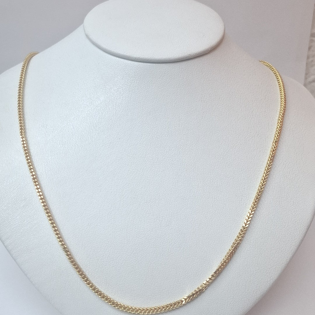 CADENA. ORO. 10 K 6.8 GRMS (SEMINUEVO)