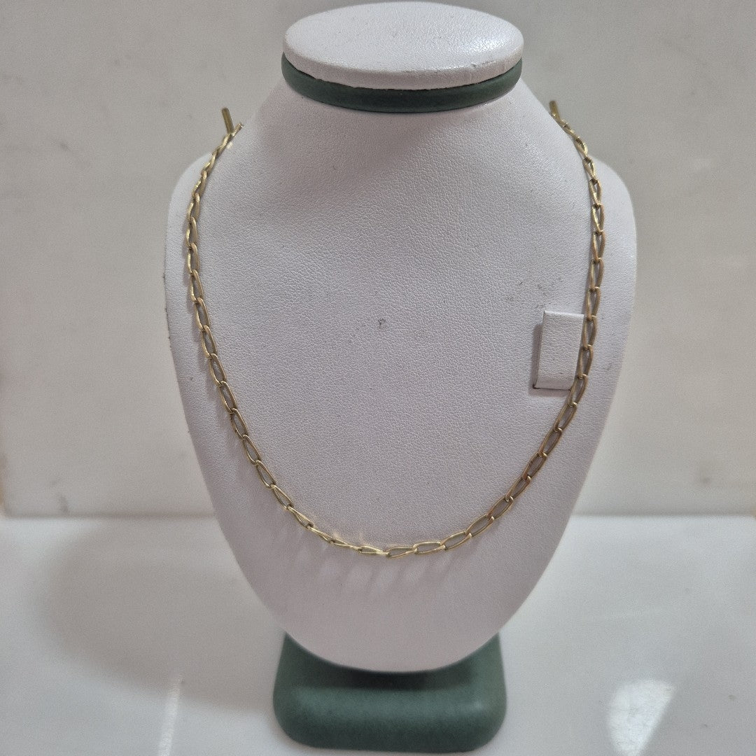 CADENA. ORO. 14 K 9.5 GRMS (SEMINUEVO)