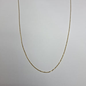 CADENA. ORO. 10 K 1.3 GRMS (SEMINUEVO)