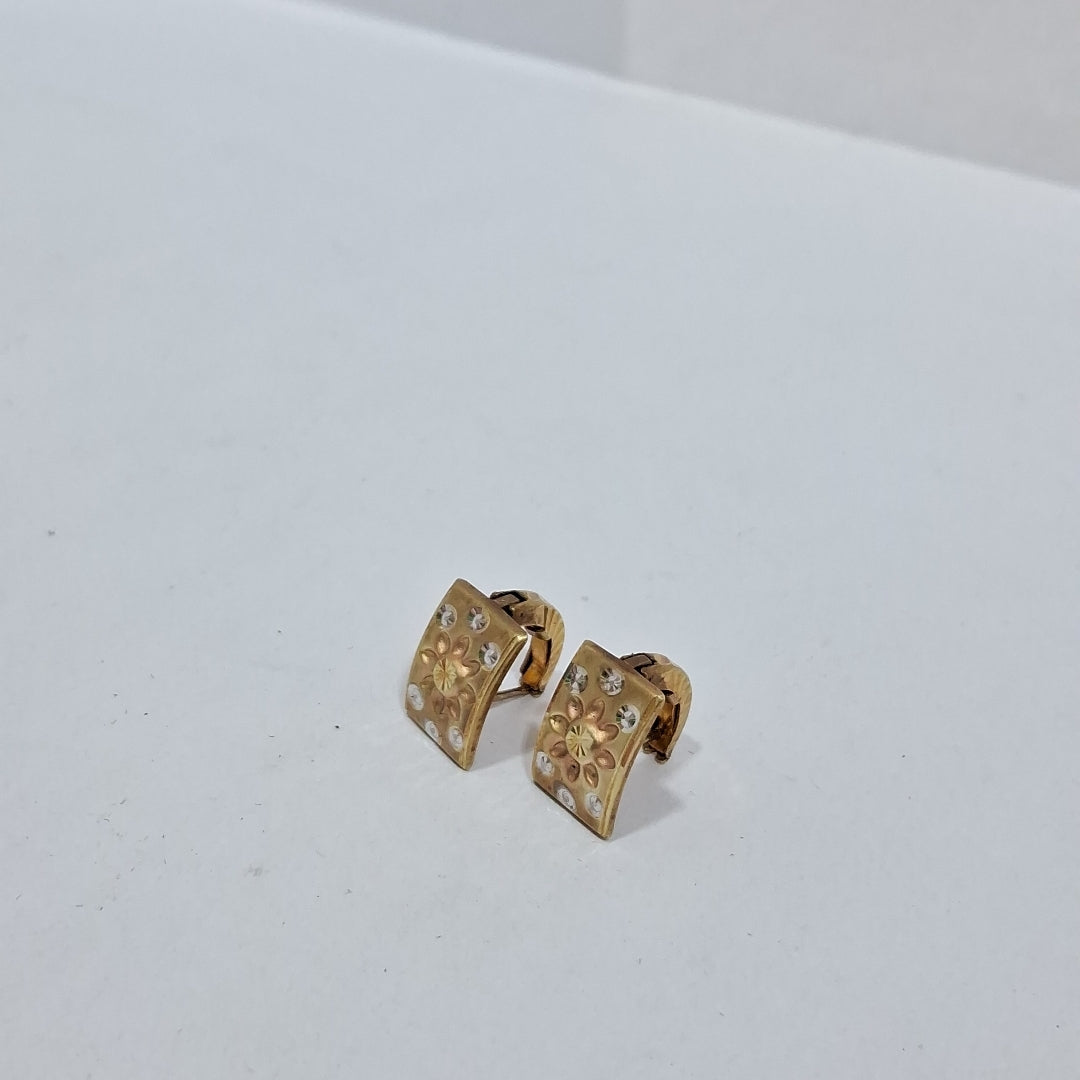 ARETES PAR. ORO. 14 K 2.9 GRMS (SEMINUEVO)