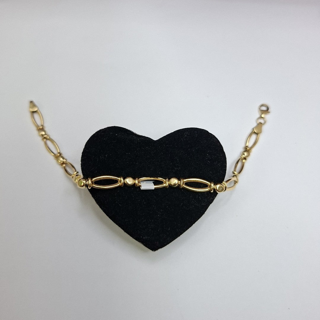 PULSERA. ORO. 14 K 4.6 GRMS (SEMINUEVO)