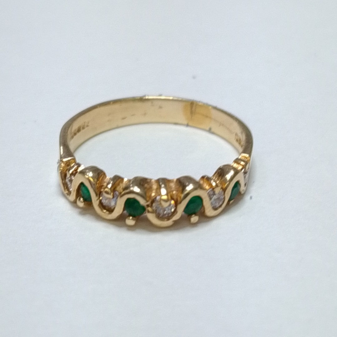 ANILLO ORO 14 K 2,60 GRMS (SEMINUEVO)