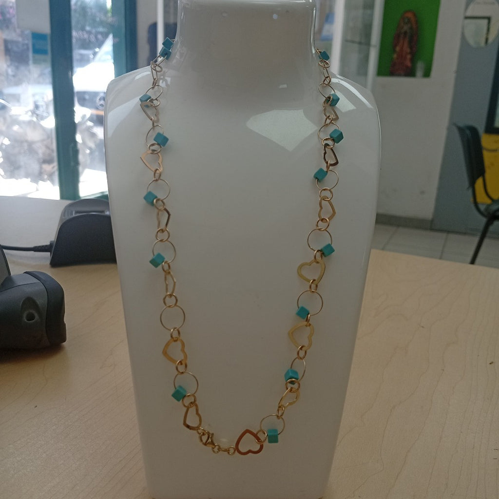 K1 10,70 GRMS 14 K ESPECIFICACIONES COMPLEMENTARIAS GARGANTILLA HECHURA ESPECIA (SEMINUEVO)