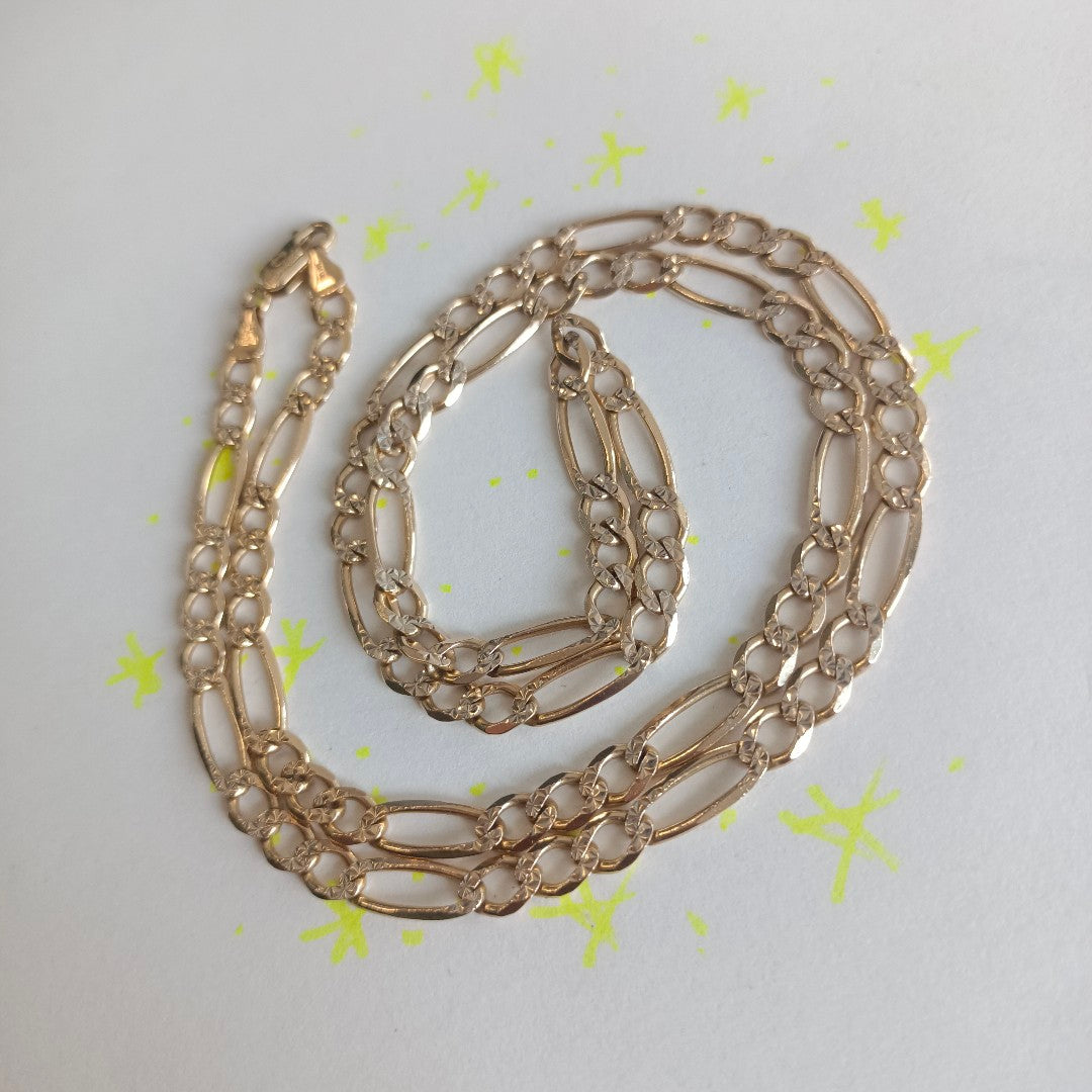 CADENA. ORO. 14 K 18.4 GRMS (SEMINUEVO)