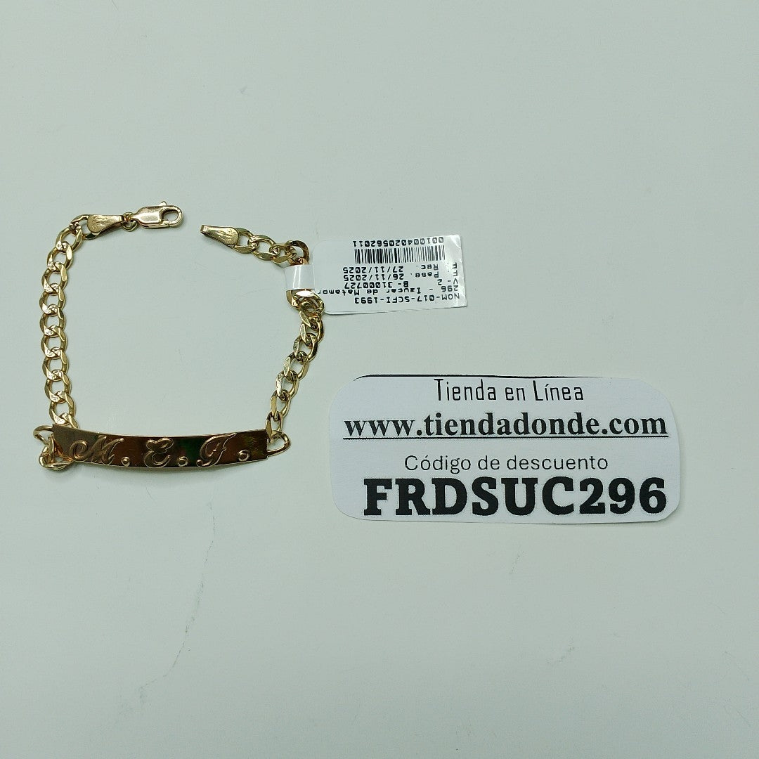 ESCLAVA. ORO. 10 K 6.2 GRMS (SEMINUEVO)