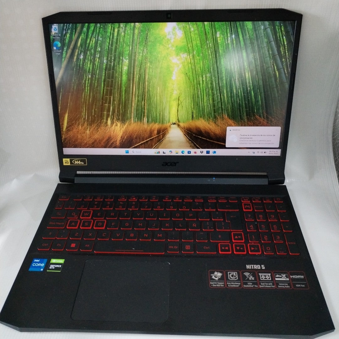 LAPTOP ACER NITRO 5 AN515-57-512P (2022) 512 GB SSD 8 GB RAM