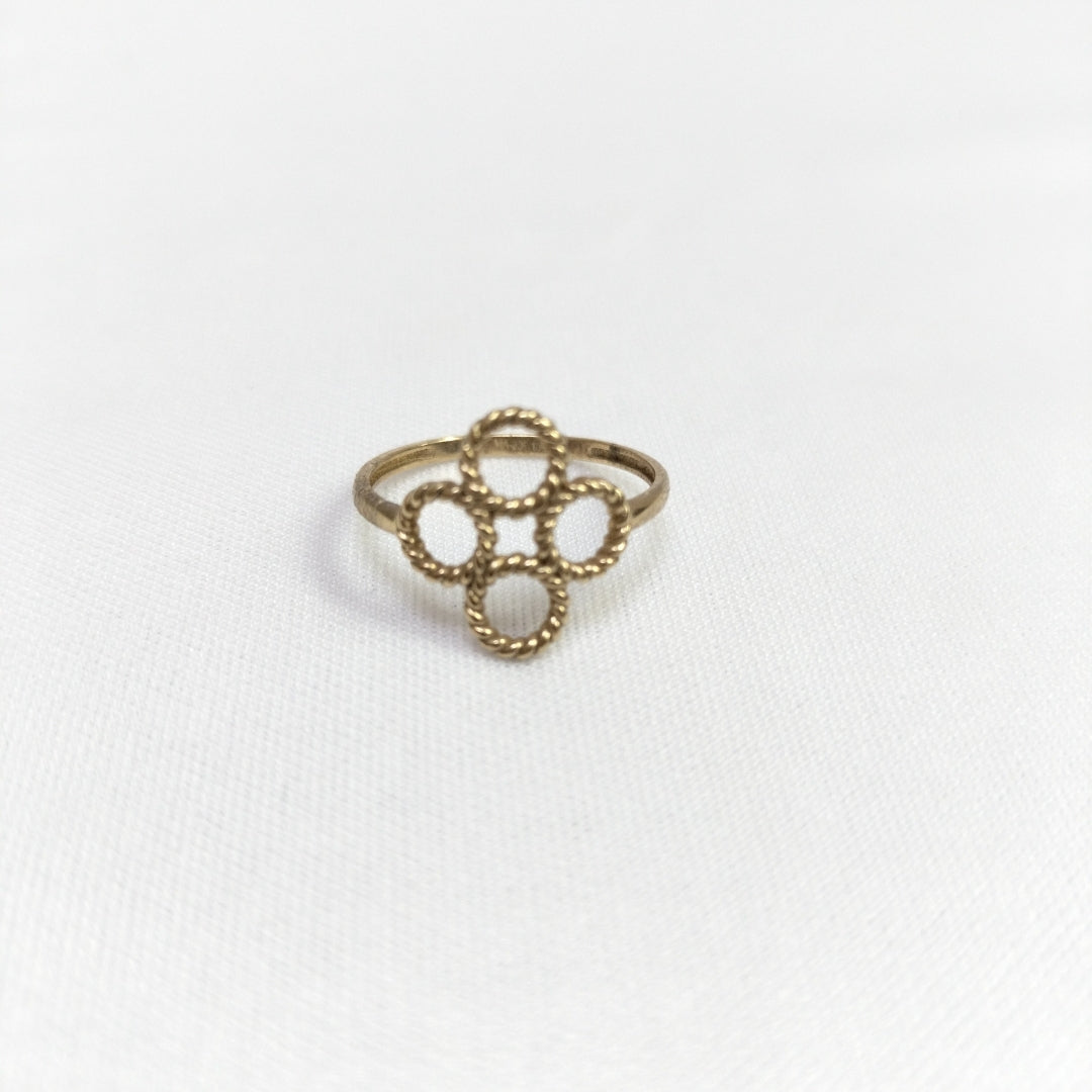 10102ANI75370A506 FRD10 ANILLOS DAMA ORO 10K 1.4GRS (NUEVO)