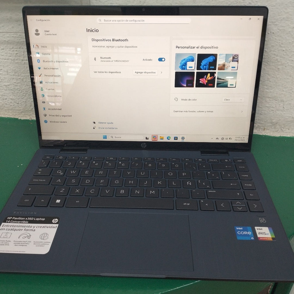 LAPTOP HP PAVILION X360 14-EK0008LA (2024) 512 GB SSD 8 GB RAM (SEMINUEVO)