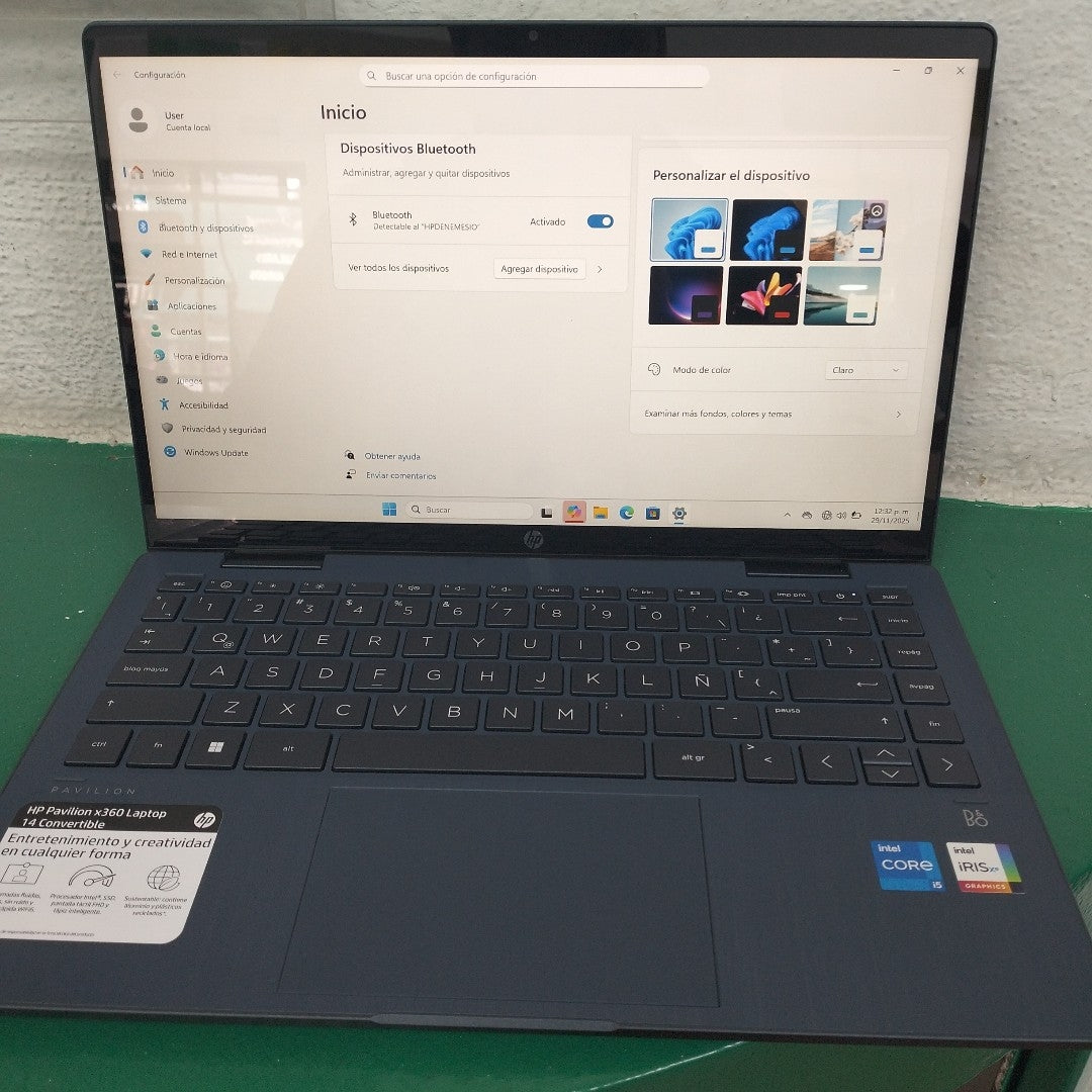 LAPTOP HP PAVILION X360 14-EK0008LA (2024) 512 GB SSD 8 GB RAM (SEMINUEVO)