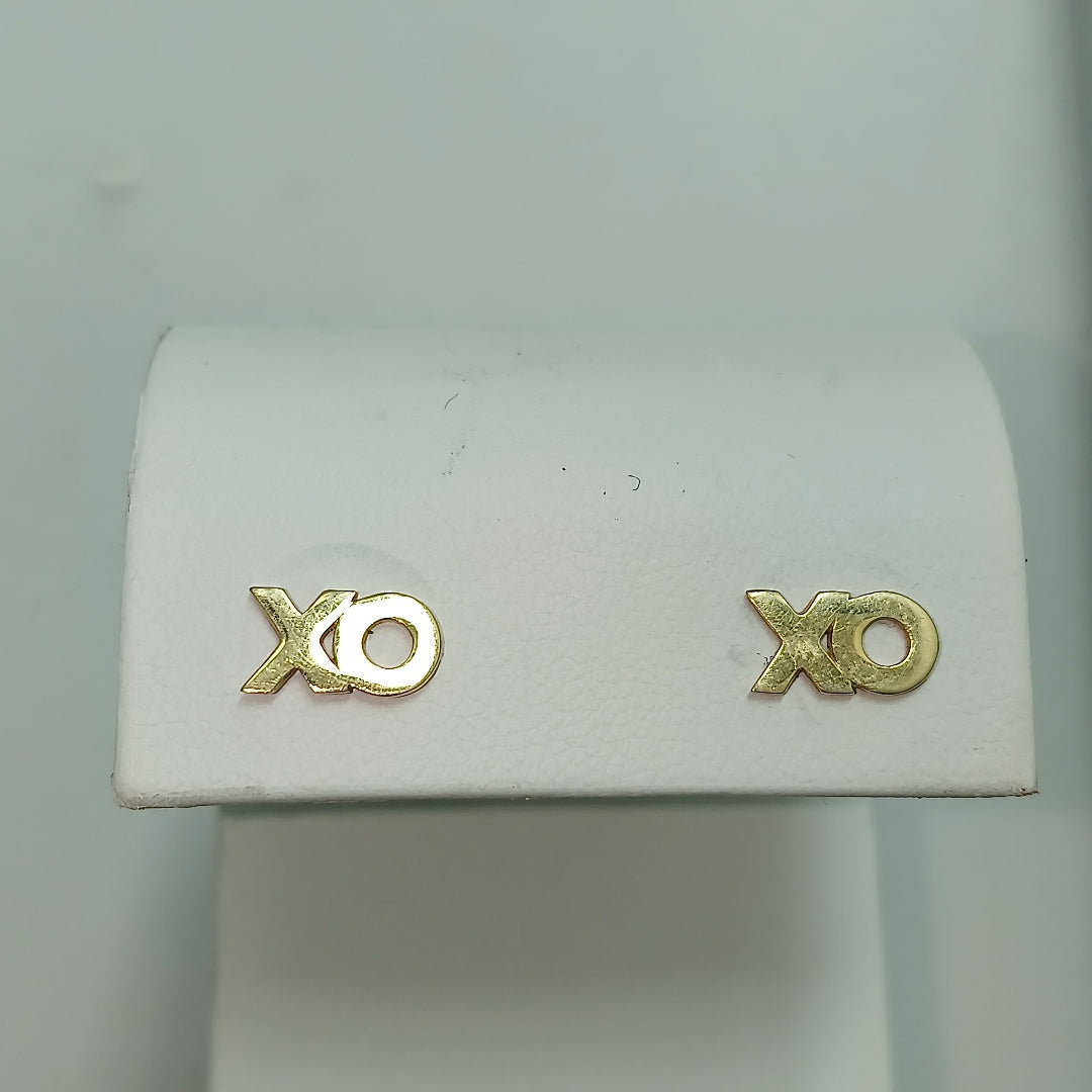 10102ARE05100B450 FRD18 ARETES ORO 14K 1.3GRS (NUEVO)
