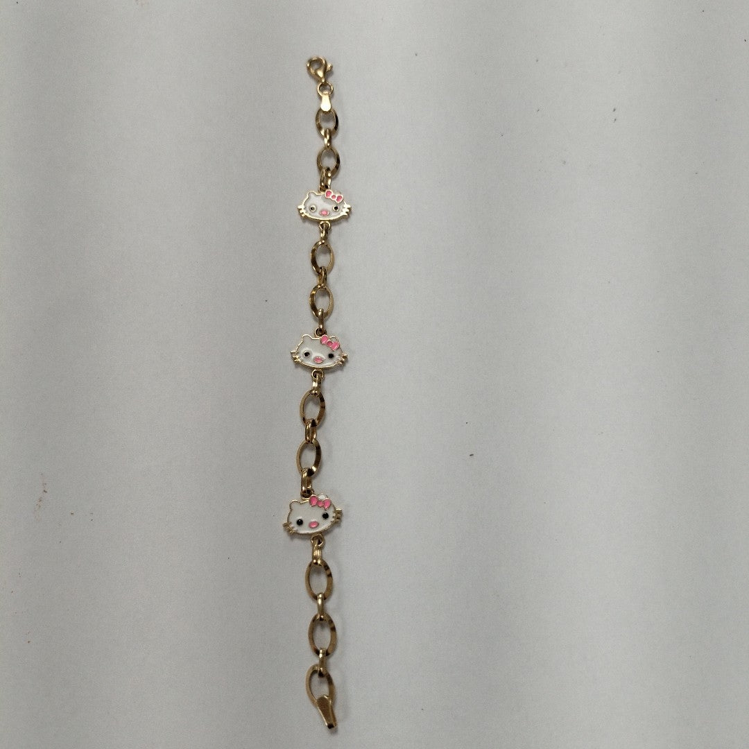 PULSERAS DAMA ORO 14K 4.8 (NUEVO)