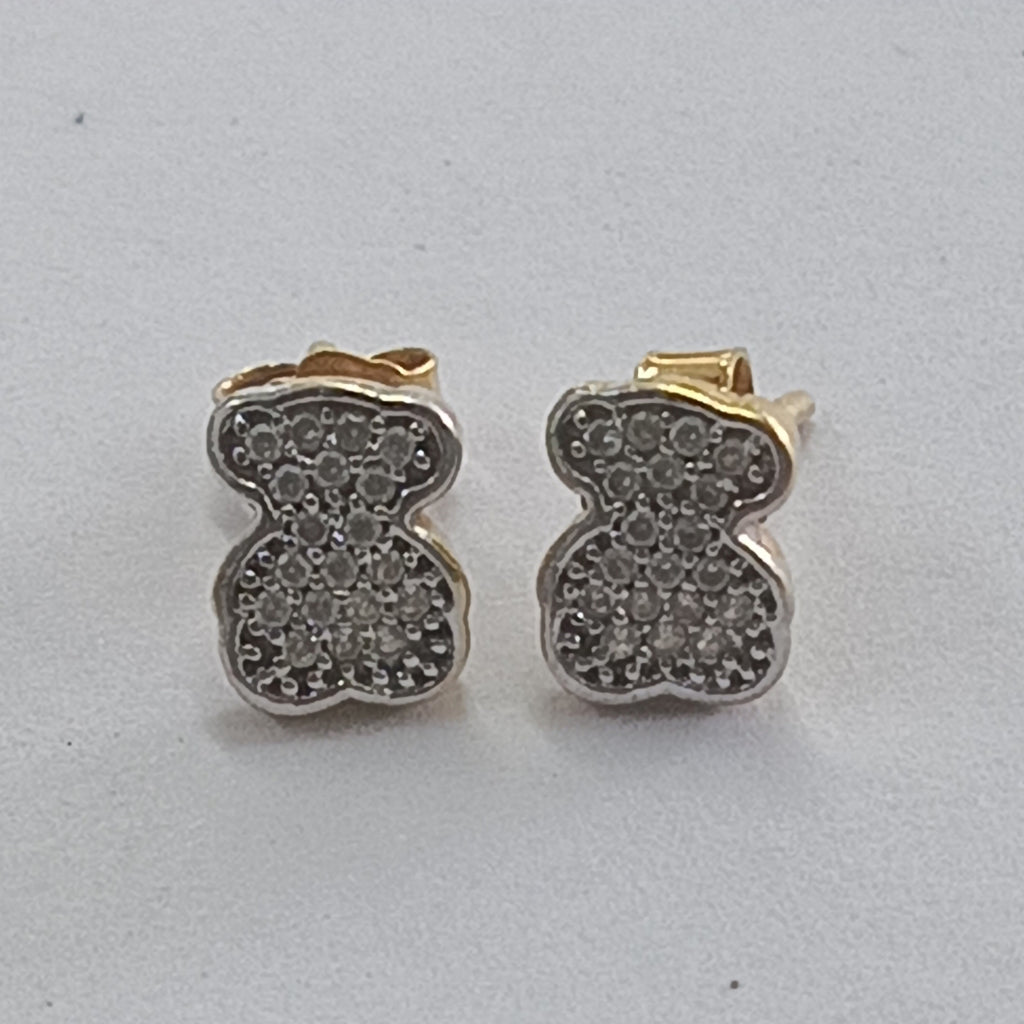 ARETES PAR. ORO. 14 K 1.9 GRMS (SEMINUEVO)