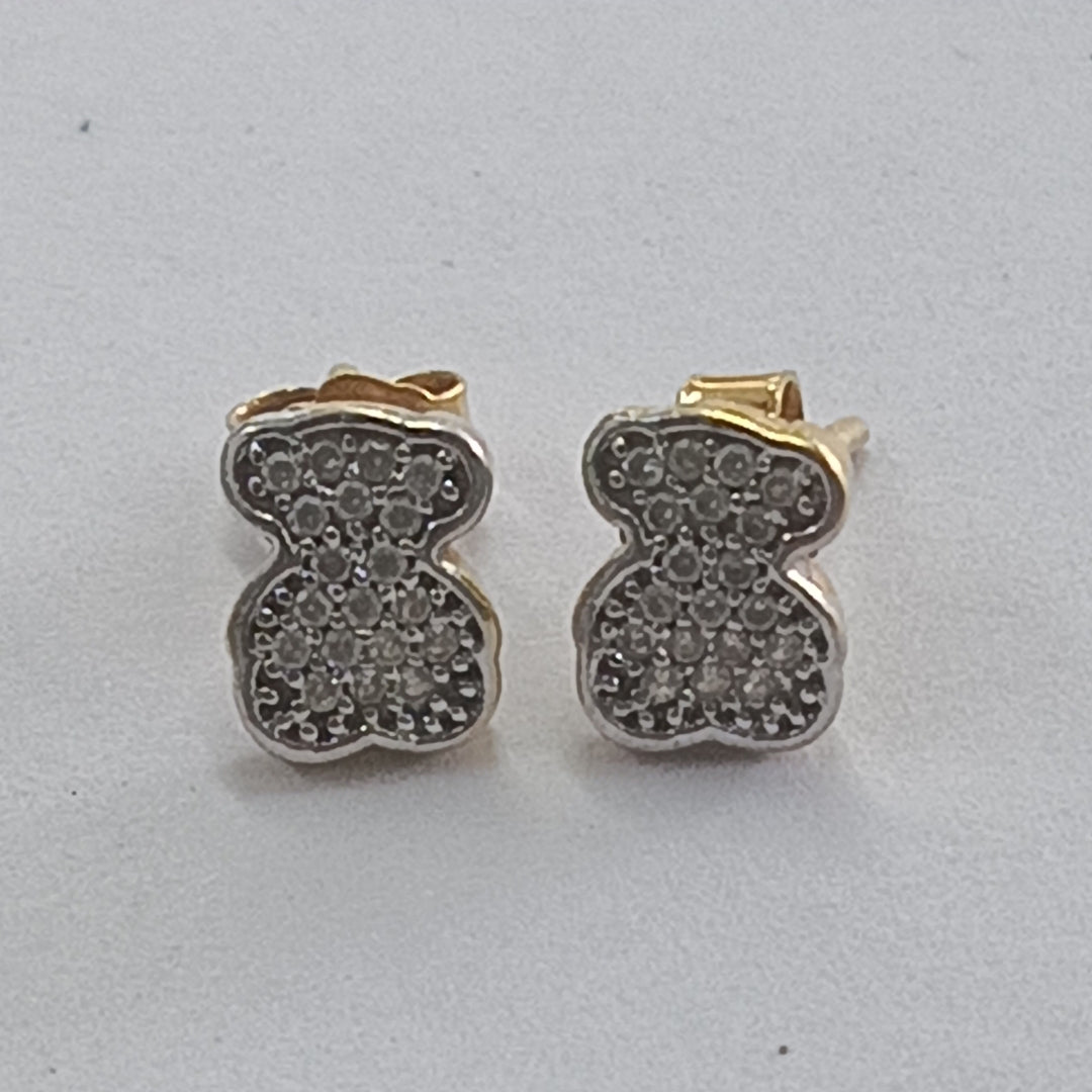 ARETES PAR. ORO. 14 K 1.9 GRMS (SEMINUEVO)