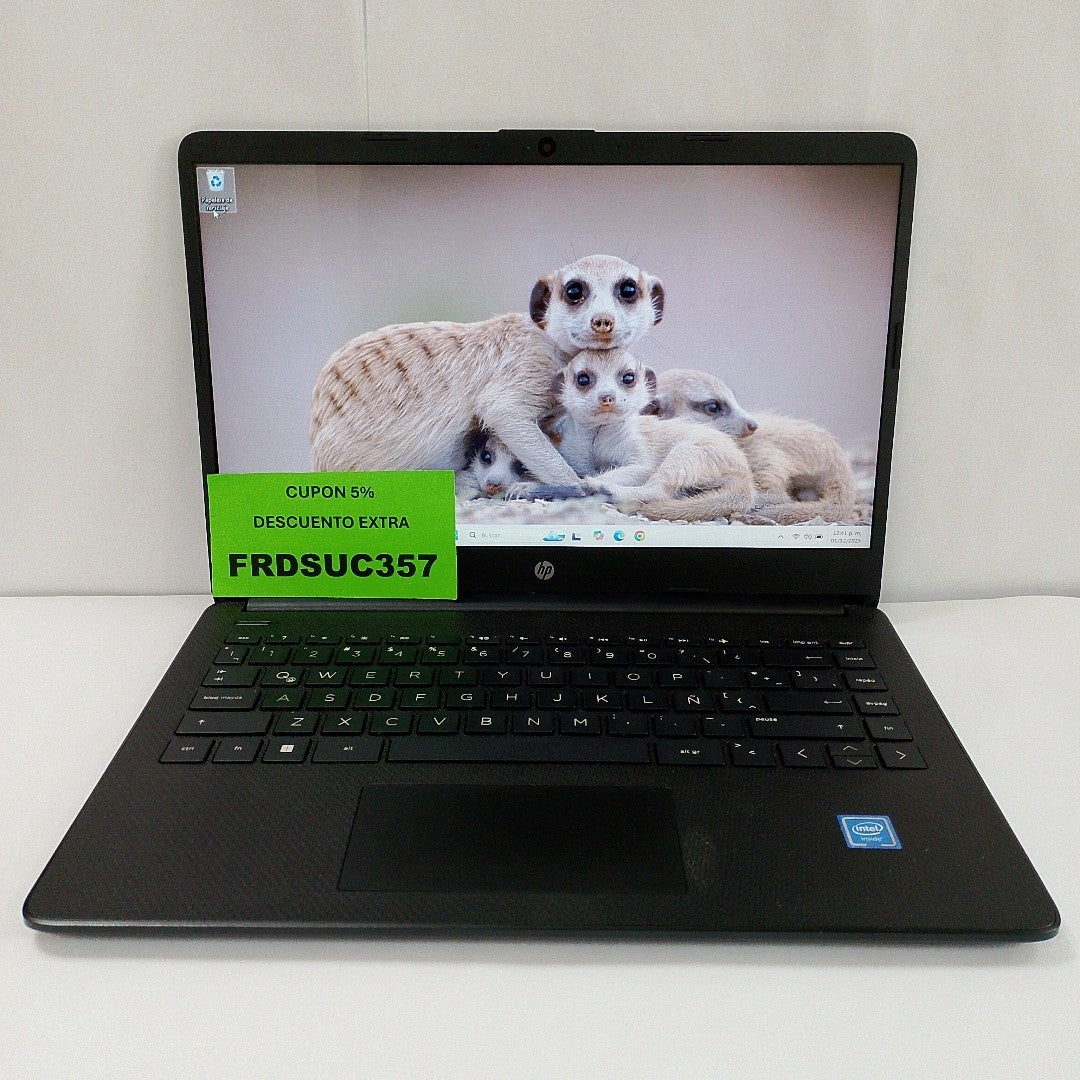 LAPTOP HP 14-DQ0500LA (2022) 128 GB SSD 4 GB RAM