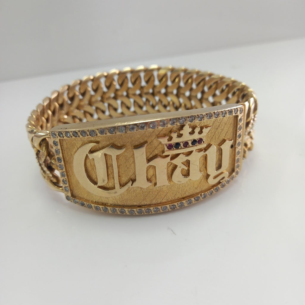 ESCLAVA. ORO. 14 K 93.1 GRMS (SEMINUEVO)