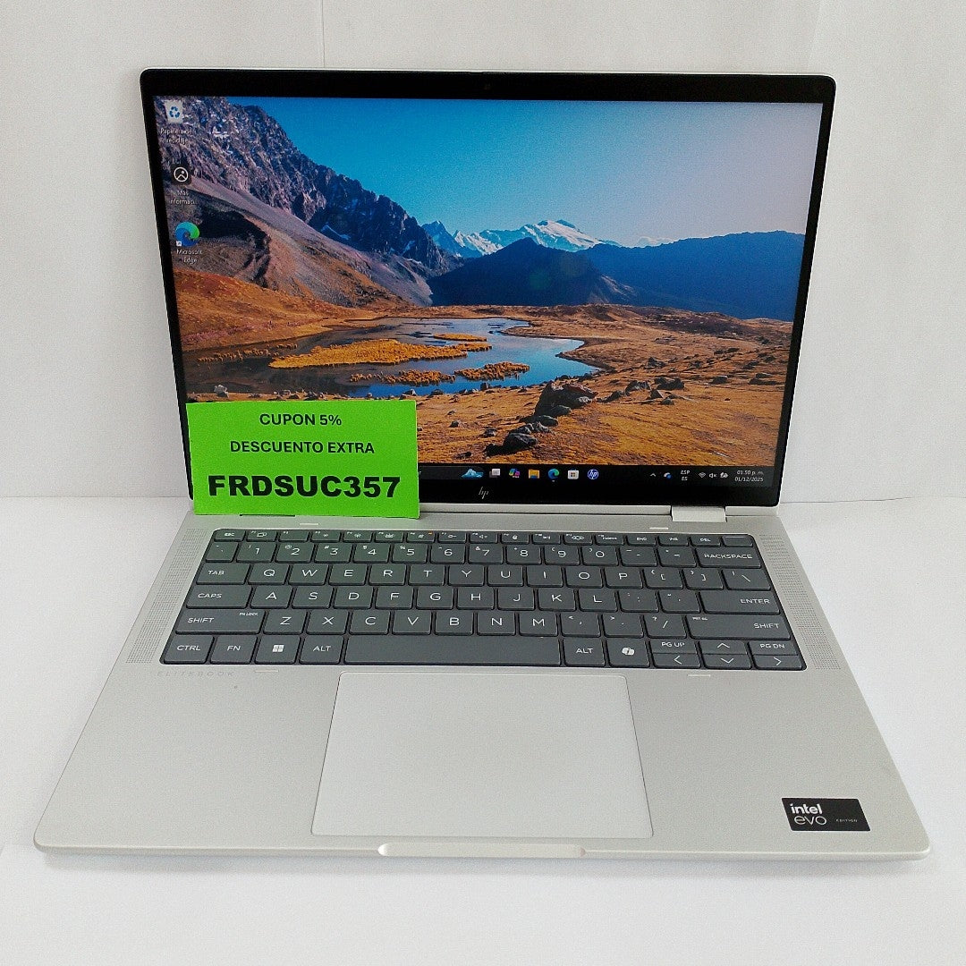 LAPTOP HP ELITE X360 1040 G11 (2 EN 1) (2024) 512 GB SSD 16 GB RAM (SEMINUEVO)