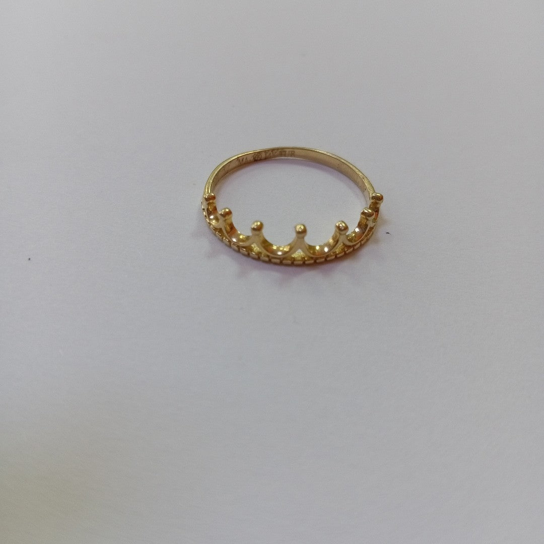 10950AND00080A5249 FRD29 ANILLO CADENA ORO 10K 1.5GRS (NUEVO)