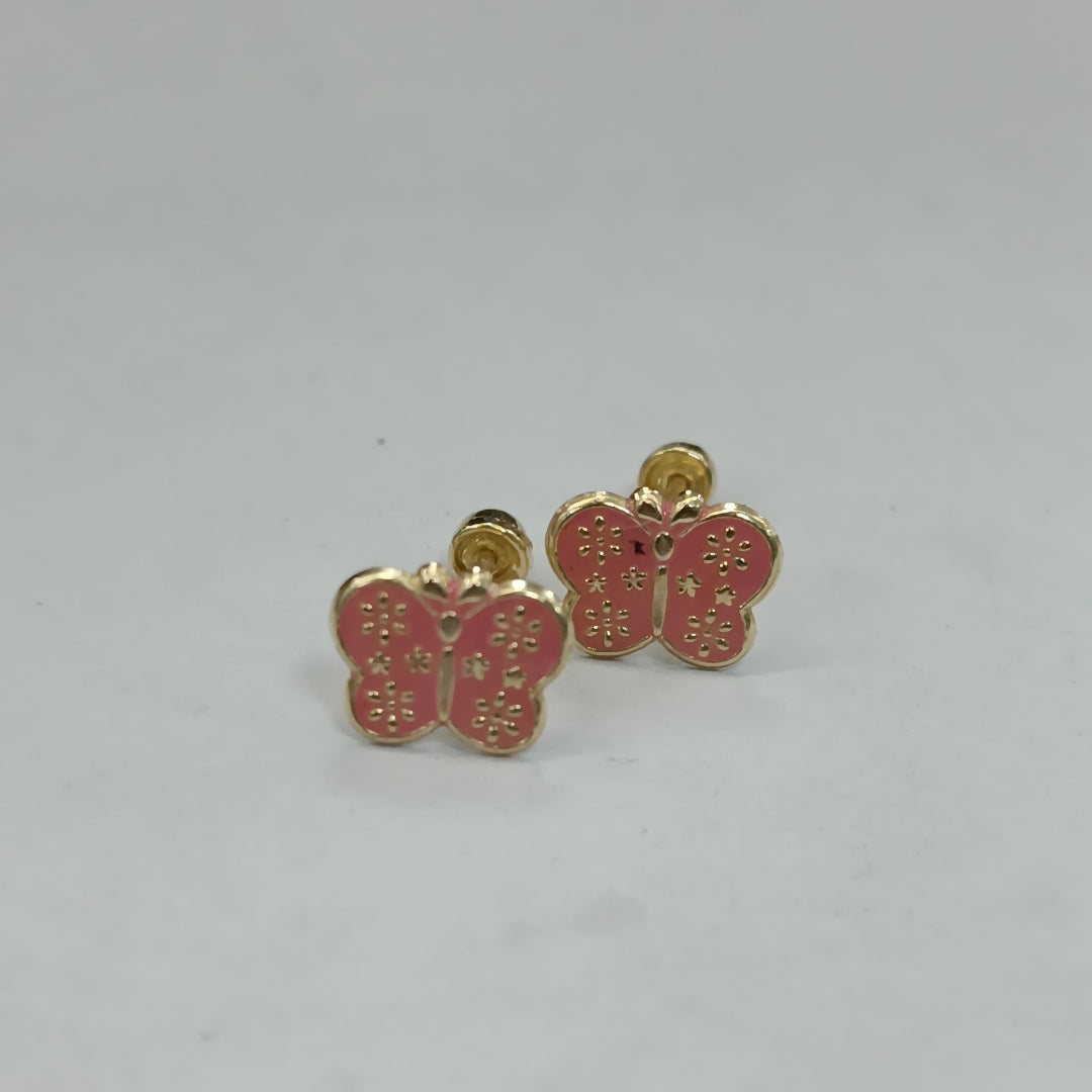 BROQUELES ORO 10K 1 (NUEVO)