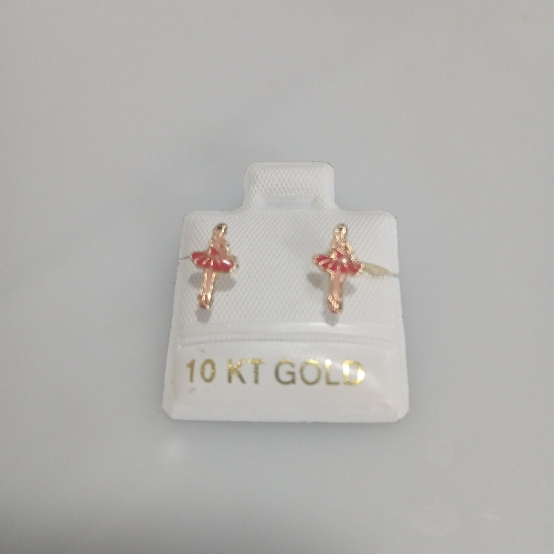 BROQUELES ORO 10K 1 (NUEVO)