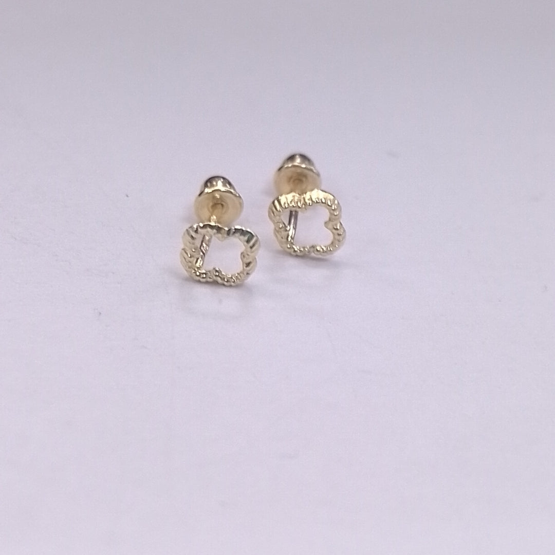 BROQUELES ORO 10K 1 (NUEVO)