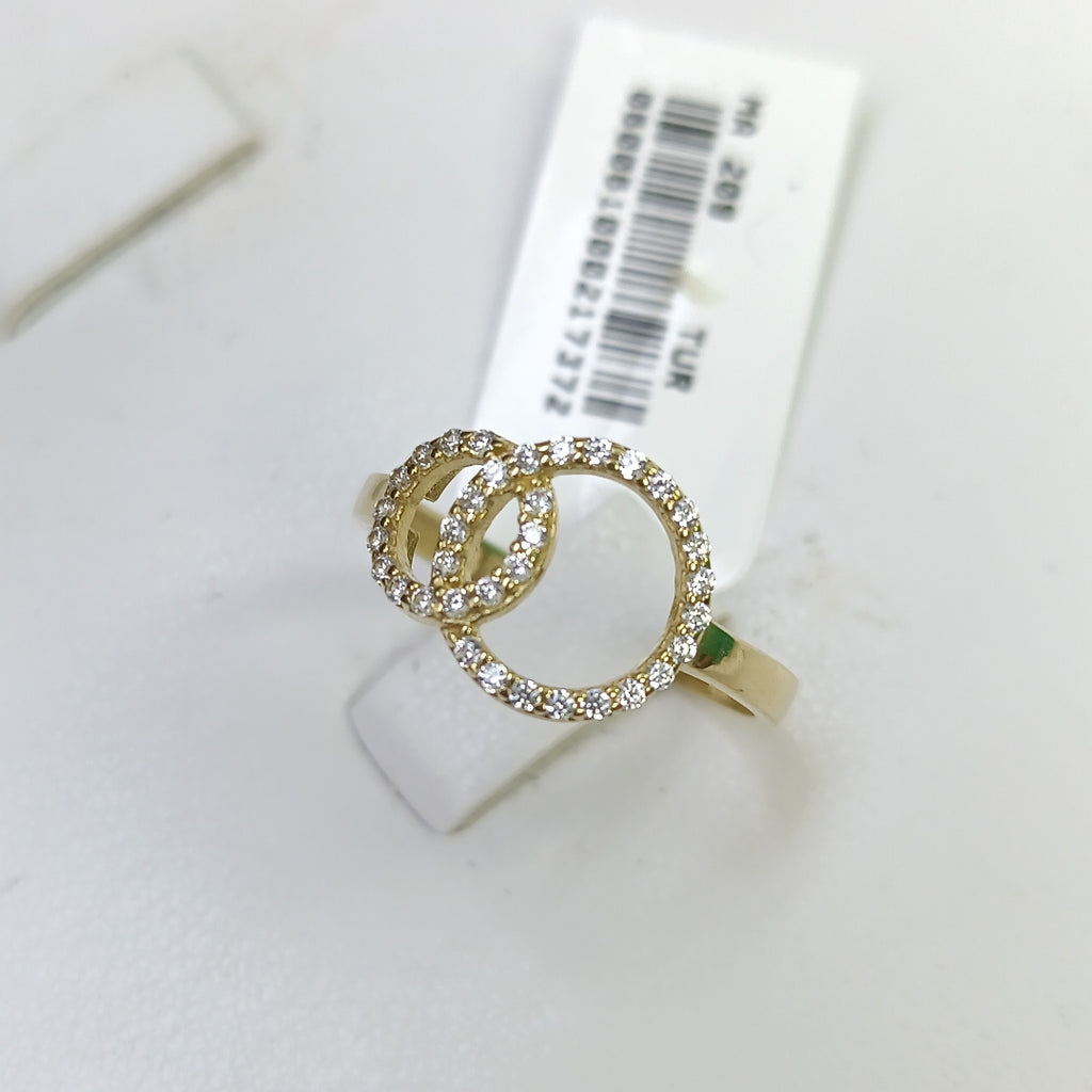 ANILLOS DAMA ORO 14K 2 (NUEVO)