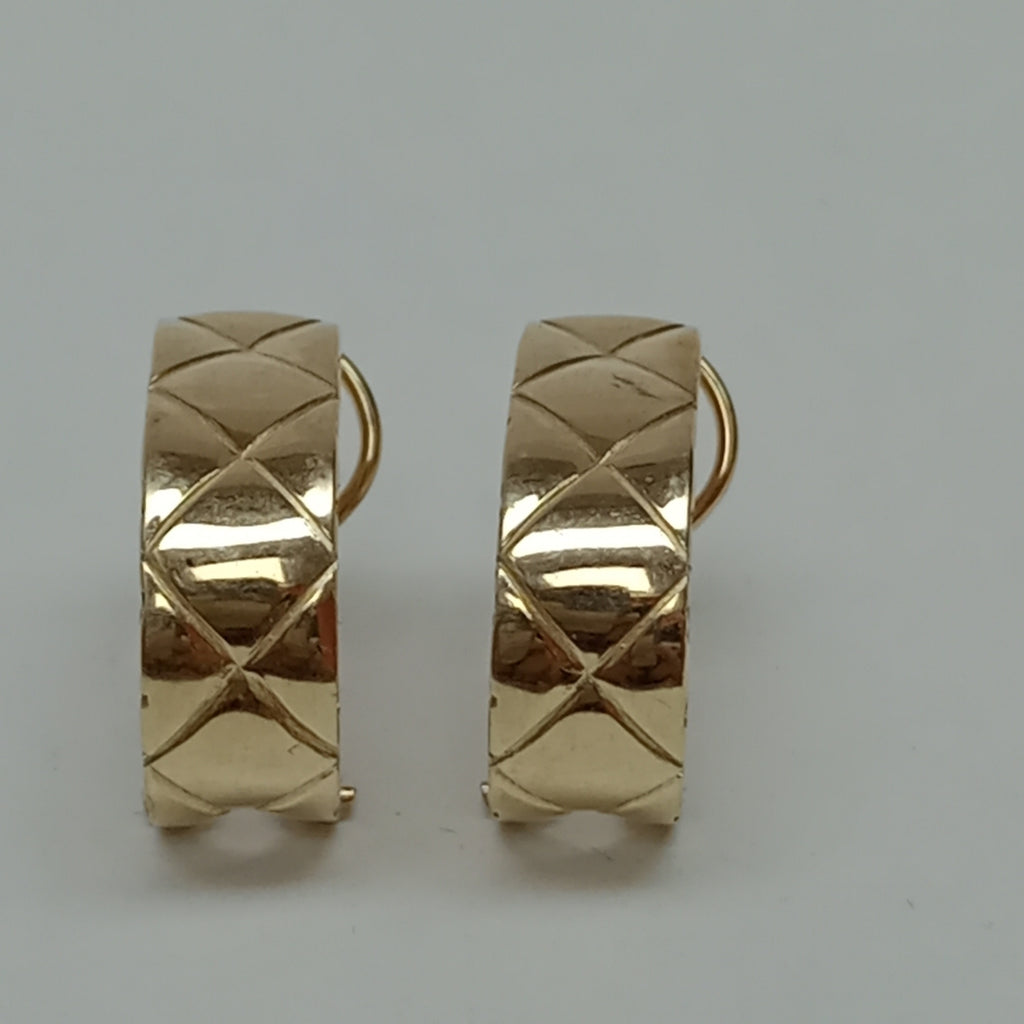 ARETES PAR ORO 14 K 5,30 GRMS (SEMINUEVO)