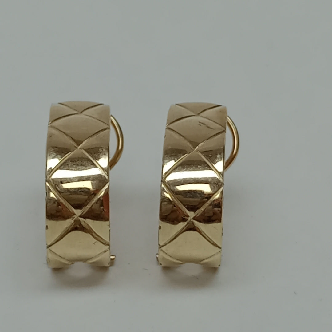 ARETES PAR ORO 14 K 5,30 GRMS (SEMINUEVO)