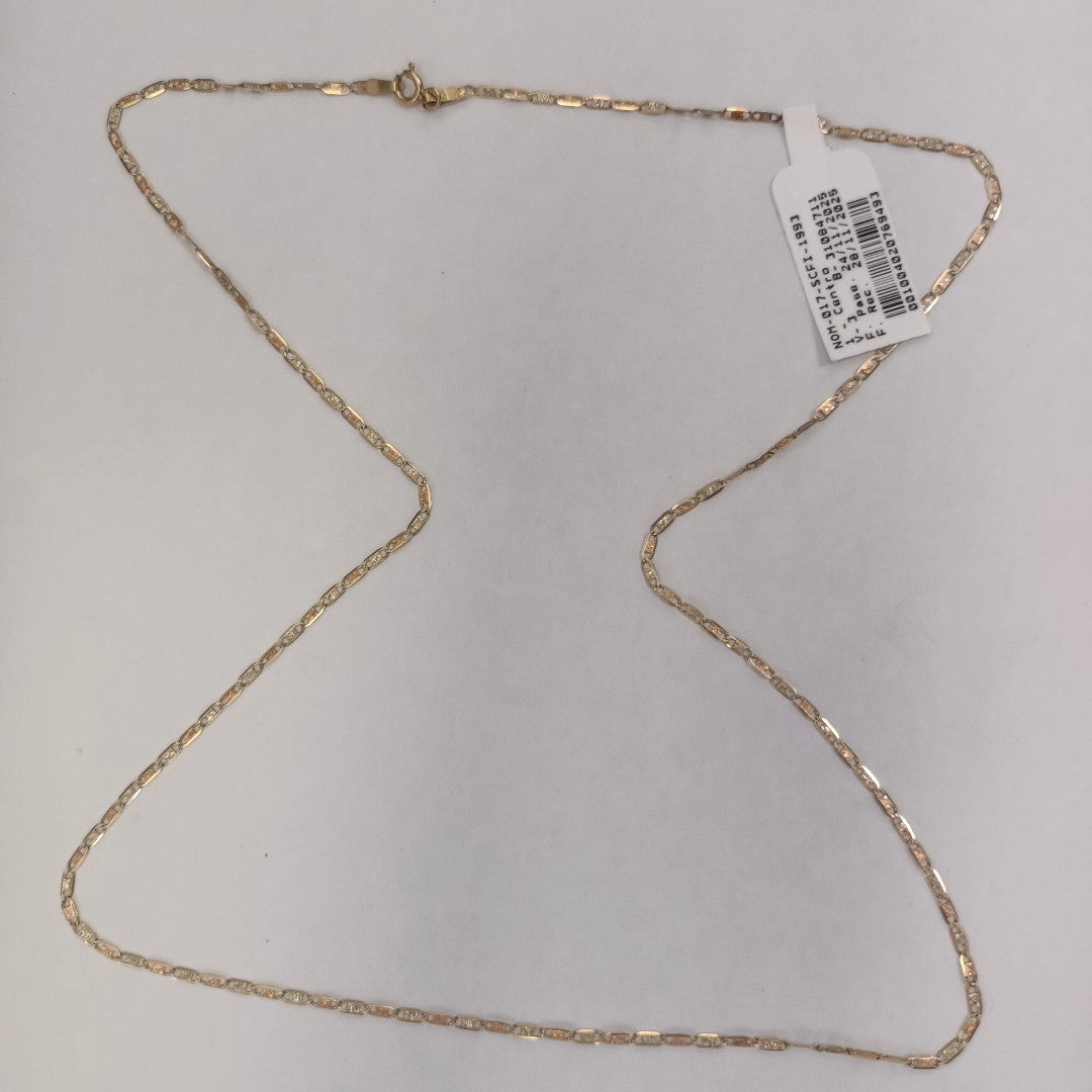 CADENA. ORO. 14 K 3.1 GRMS (SEMINUEVO)