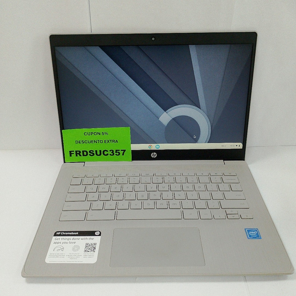 LAPTOP HP CHROMEBOOK 14A-NE0013DX (2023) 64 GB 4GB EN RAM                                                                                           (SEMINUEVO)