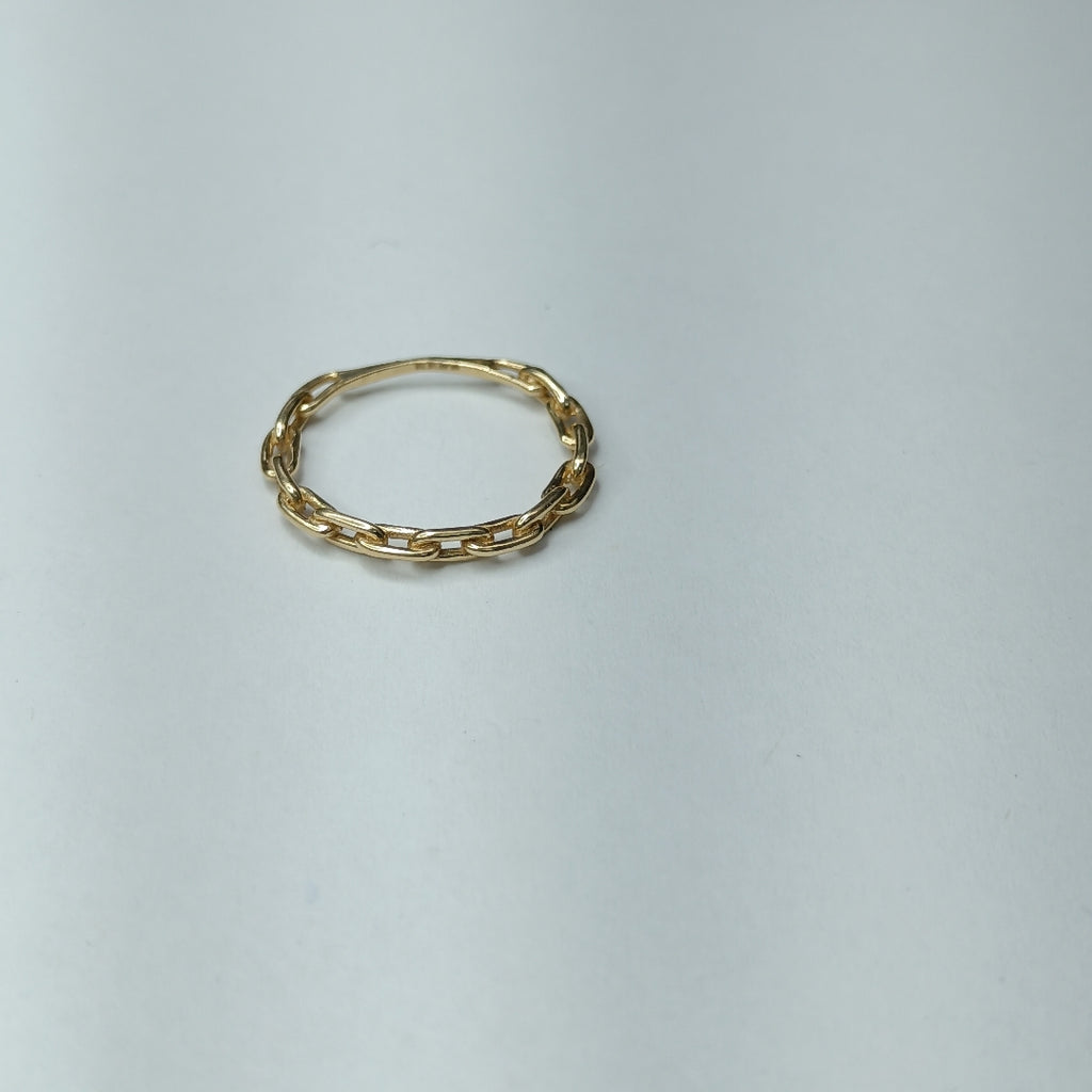 10100ANI69960B132 FRD8 ANILLOS DAMA ORO 14K 1.2GRS (NUEVO)