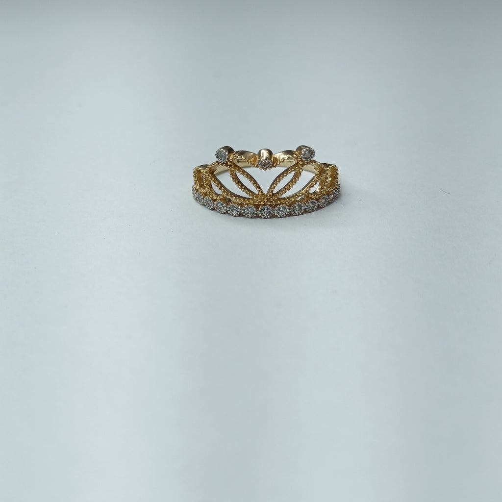 10176ANI20970A252 FRD25 ANILLOS DAMA ORO 10K 2.1GRS (NUEVO)