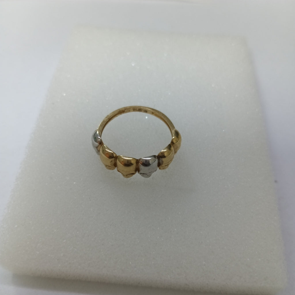 10459ANI74260B464 FRD10 ANILLOS DAMA ORO 14K 2.2GRS (NUEVO)
