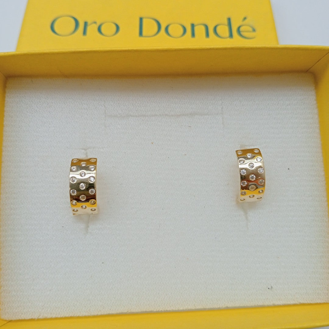 HUGGIES ORO 14K 2.7 (NUEVO)