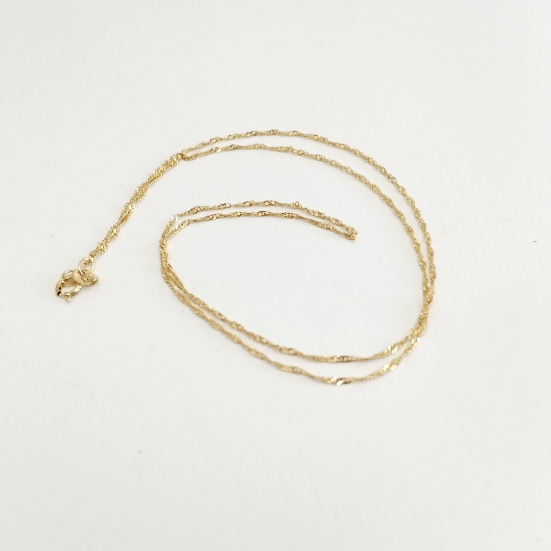 CADENA. ORO. 10 K 1 GRMS (SEMINUEVO)